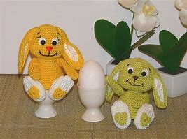 Image result for Crochet Egg Bunny Chick Pattern