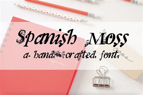Spanish Moss Font by RhonnaDesigns · Creative Fabrica