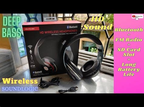 Soundlogic hd on sale wireless headphone