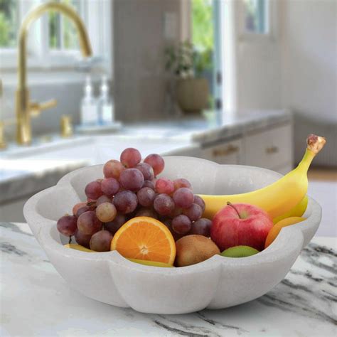 Marble Fruit Bowl | Handicraft Bazaar