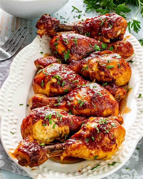 Oven Baked Bbq Drumsticks Chicken Drumstick Recipes | Good Food
