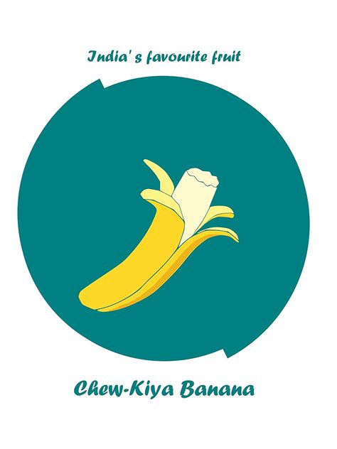 Buy Chu#ia Banana by Keshava Shukla | Laminated Poster | Door Size | 34 ...