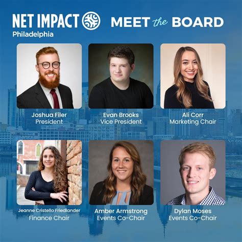I'm excited to be joining the Net Impact Philadelphia Board as a ...