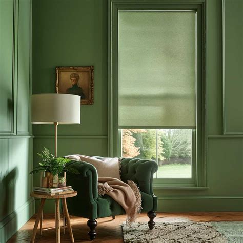 7+ Elegant Small Window Covering Ideas for Green Rooms • ArtFasad