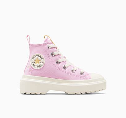 Chuck Taylor All Star Lugged Lift Flowers Platform Big Kids High Top ...