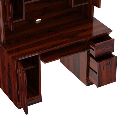 Solid Wood Computer Desk 的图像结果