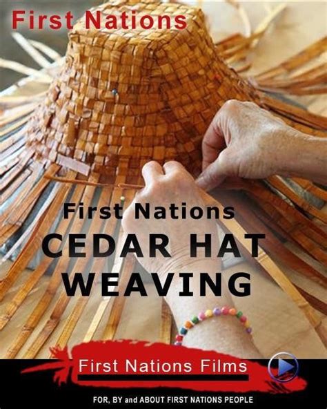 Nooksack Cedar Hats Traditional Rain Protection