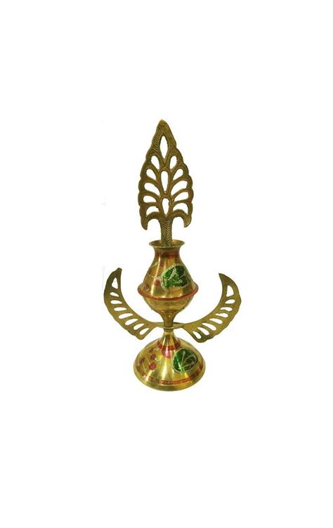 A.H Impex Brass Made Multicolour Surmadani Kajal Surma Holder (Eyeliner ...