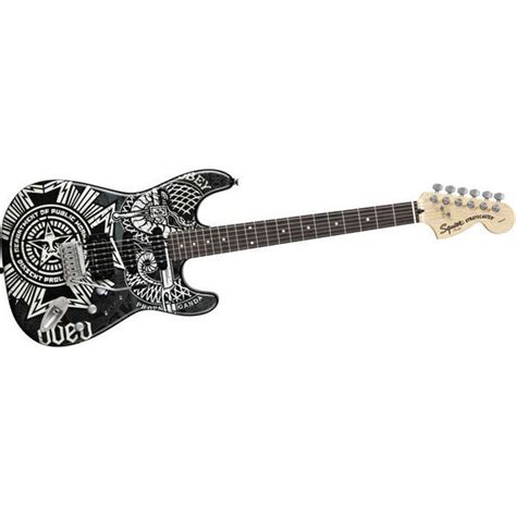 BAJAAO.COM - Buy Fender Squier OBEY Graphic Stratocaster HSS Dissent ...