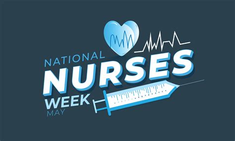 National Nurses Week. background, banner, card, poster, template ...