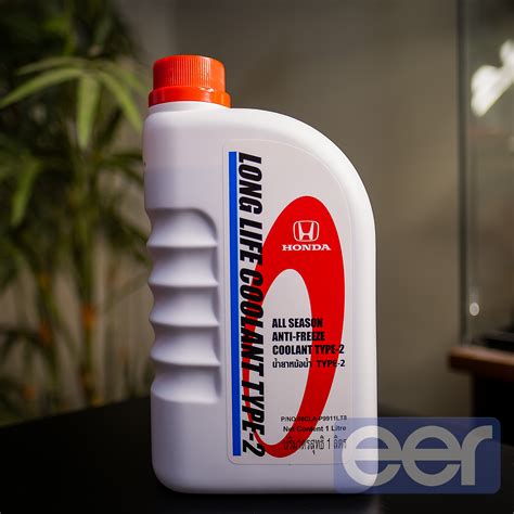 100% Genuine Honda Coolant Type 2 Long Life All Season Anti-Freeze 1 Liter Honda Civic City Jazz ...