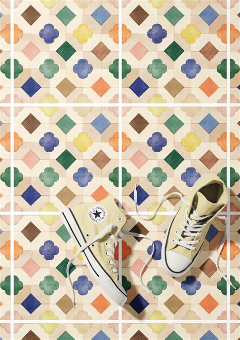 Jeweled Mosaic Tile in 2025 | Unique tile floor, Colorful tile floor ...