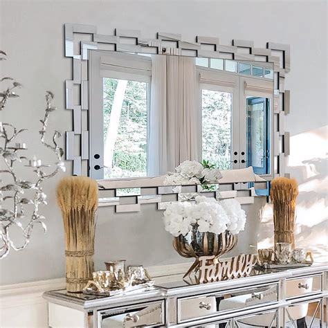 Living Room Wall Decor With Mirrors