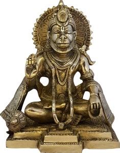 Divya Mantra Hanuman Idol Home Puja Room Decor Pooja Mandir Decoration ...