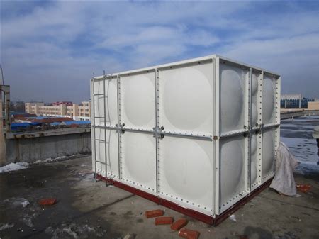 烟台15吨（立方）玻璃钢水箱-山东汇友玻璃钢水箱厂
