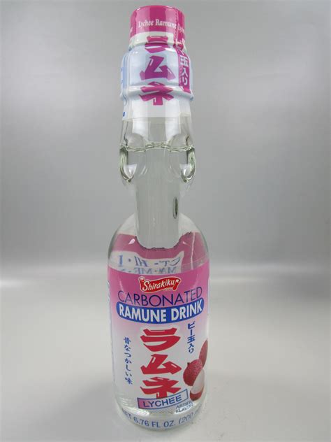 Ramune Soda Lychee 200ml Shirakiku - Walmart.com