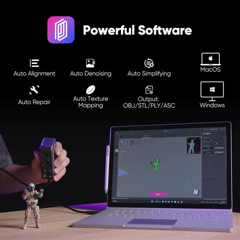 3DMakerpro Seal Lite Handheld 3D Scanner for 3D Printer, 0.02mm India ...