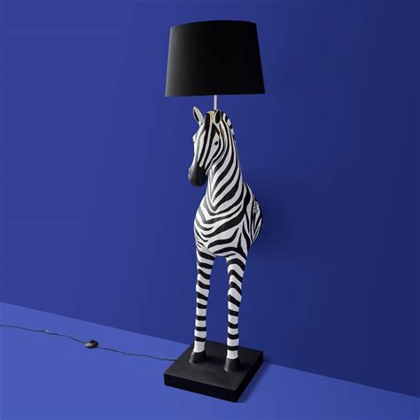 Animal Lamp Shades For Floor Lamps Black And White Protea Lampshade