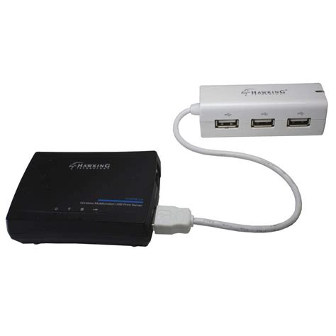 Hawking Technology Wireless Multifunction USB Device/Print Server with ...