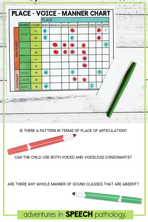 What s so important about a place voice manner chart – Artofit