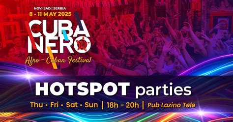CUBANERO OPEN-AIR HOTSPOT PARTIES | Thursday till Sunday! ?, Trg Marije ...