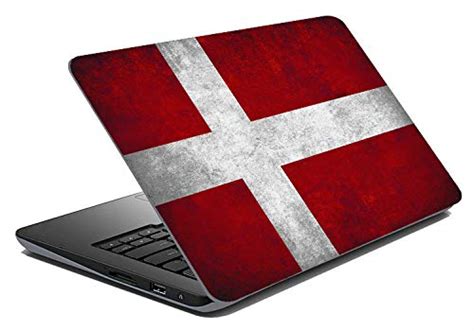 Print2door Flag of Denmark Flags Flag Danish Flag 3D Laptop Skin ...
