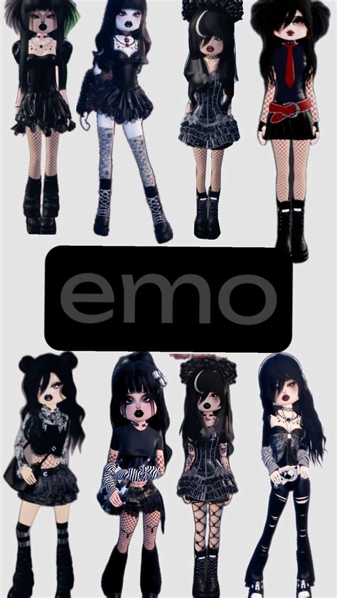 Dress to Impress Emo Theme