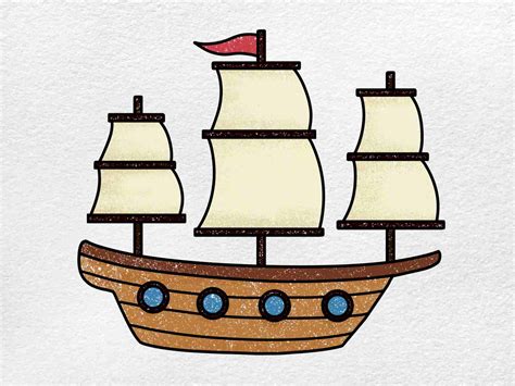 Mayflower Drawing