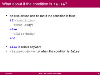 Image result for If Else MATLAB