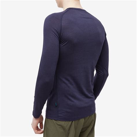 SOAR Long Sleeve Merino Silk Base Layer Navy | END. (GB)