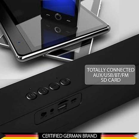 SBA10 GOLD 16W Wireless Bluetooth Mini Soundbar - Blaupunkt Soundbars ...