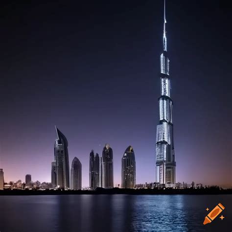 Skyline of dubai city on Craiyon