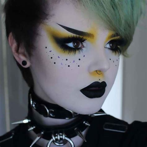 goth zombie makeup