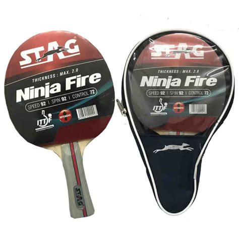STAG Ninja Fire Table Tennis Bat – SportsBunker.in