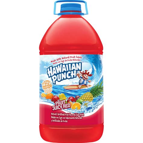 Amazon.com : Hawaiian Punch Fruit Juicy Red Fruit Juice Drink, 1 Gal ...