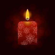 candela accesa candela di natale illustrazione vettoriale illustrazione candela accesa candela di natale illustrazione vettoriale illustrazione