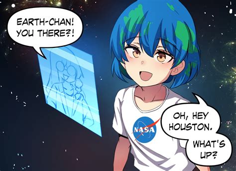 Merryweather Media on Twitter: "Earth-Chan Meets an "Earth-Like" Planet ...