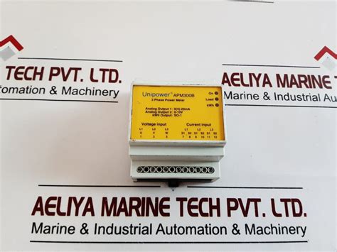 Unipower Apm300B ,3 Phase Power Meter Apm300-62 – Aeliya Marine