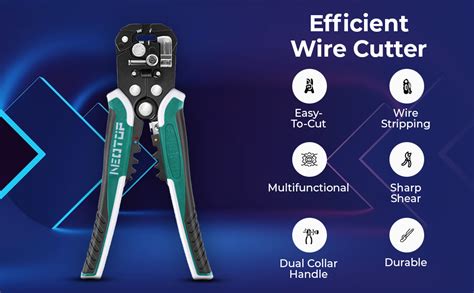 Serplex® Self Adjusting Wire Stripper, 3-in-1 Automatic Wire Stripper ...