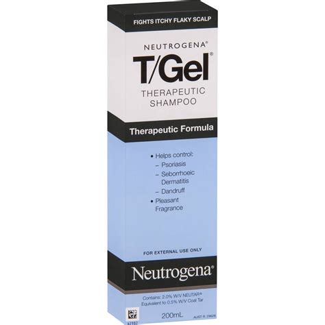 Neutrogena T/gel Anti-dandruff Therapeutic Shampoo 200ml | Woolworths