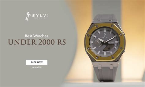 Find Best Watches Under 2000 Rs for Men - Style in Budget – Sylvi