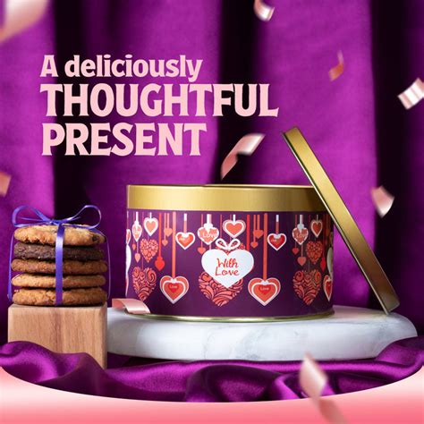With Love Assorted Cookies - Perfect Valentine's Day Hamper – CookieMan