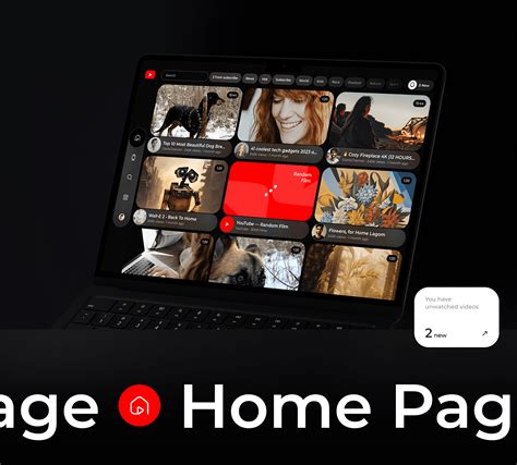 YouTube — Redesign Concept. UX UI Design :: Behance