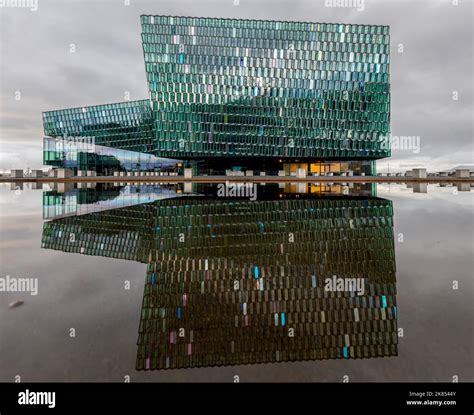 rontal view of Harpa Concert Hall in Reykjavik, Iceland Stock Photo - Alamy