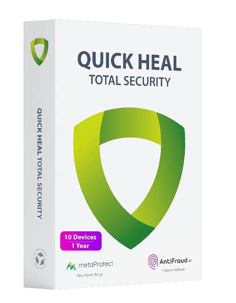 Quick Heal | Total Security | 10 Users | 1 Year (Physical Box) : Amazon ...