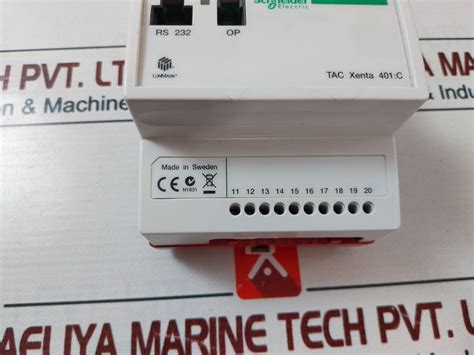 Schneider Electric Tac Xenta 401:C Programmable Controller – Aeliya ...