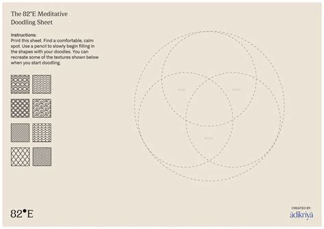 Meditative Doodling - 4 Tips On How To Start Doodling – 82°E