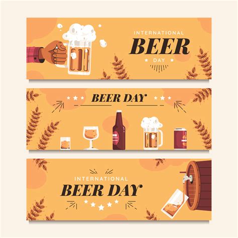36+ Free Flat Style Beer Banners Vector