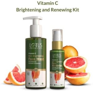 Lotus Botanicals Vitamin C Skin Brightening Face Wash (180g),Face ...