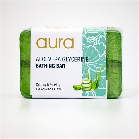 Aloe Vera Bathing Bar (Skin Purifying) | Aura – Aura Experience Store